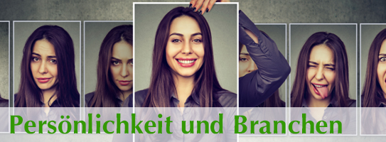 Persönlichkeit und Branchen